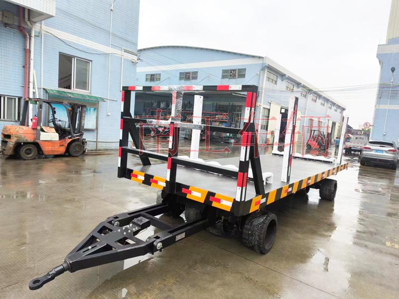 30T重型18新利LUCK官网(中国)股份有限公司 带活动插装立柱工具拖车